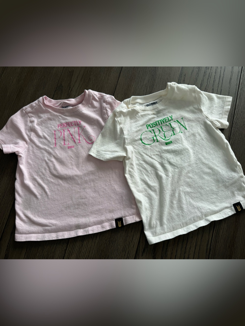 Wicked Perfectly Pink & Positively Green Graphic Tees - Set of 2